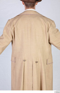  Photos Man in Historical suit 8 19th century Beige jacket Beige suit Historical clothing upper body 0004.jpg
